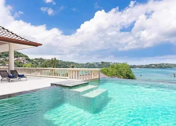 Beachfront Panoramic Pool Villa 4 Bedroom Phuket